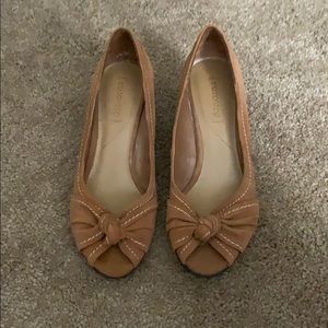 Eurostep brown size 7 chunky heels